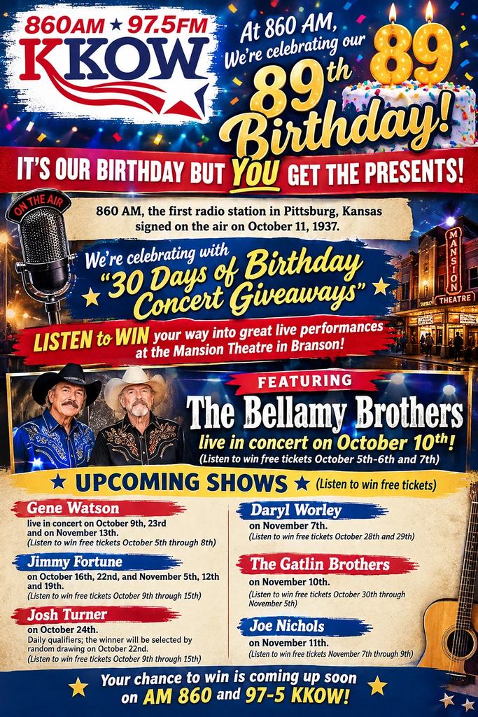 HAPPY 89TH BIRTHDAY, AM 860! Listen for your chance to win some free tickets! 860am birthday post