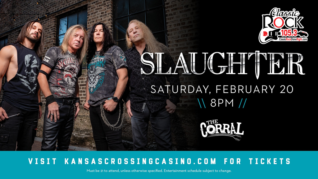 Slaughter ‘Angels in the Airwaves’ at Kansas Crossing - Win Before You Can Buy Giveaway! kansas crossing slaughter 105.3