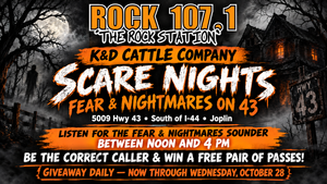 rock 107.1 giveaway fear and nightmares on 43